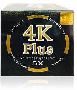 COLLAGEN 4K Plus 5x Whitening Night Cream - Anti-aging & Reduce Acne & Scars