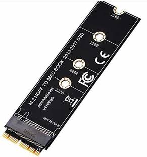 Buyyart SSD Convert Adapter Card 2.5 inch for MacBook Air Pro Retina 2013-2017 NVME/AHCI SSD Upgraded Kit for A1465 A1466 A1398 A1502 M2