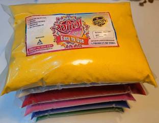Rangeela Pack of 10 Rangoli Powder