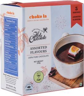 Choko La MYO Assorted Hot Chocolate Cold Drinking Mix Baking Drinking Chocolate 5 Flavour 250 g