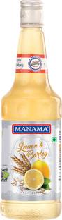 MANAMA Lemon and Barley Syrup, Mixer for Mocktails and Cocktails 750ML