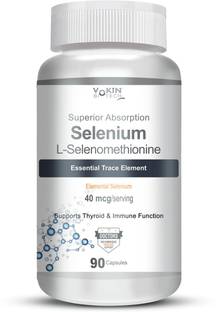 Vokin Biotech Selenium L- Selenomethionine Supports Thyroid & Immune Function