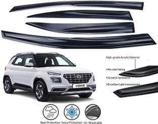 JEET ENTERPRISES For Non-convertibles Front, Rear Wind Deflector