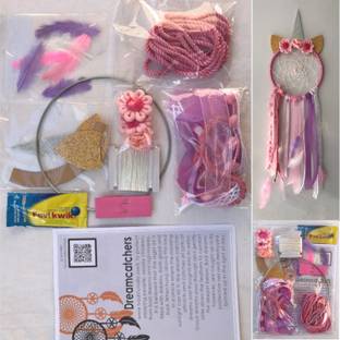 the brown box Unicorn Dream Catcher Making Kit