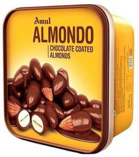 Amul ALMONDO CHOCOLATE COATED ALMONDS Bars