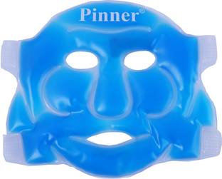 PINNER Face Mask with Cooling Gel Suitable for All Skin + Relaxing Ice Cool Eye Mask for Men Women Boys Girls - (Blue)