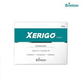 Brinton Xerigo Intense Skin Moisturizing Cream with Exfoliating Ingredients | Prevents Moisture Loss [ Non-Greasy Quick Absorbing Formula