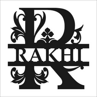 Dzire Gifts Wooden Wooden Art Deco Name Plate