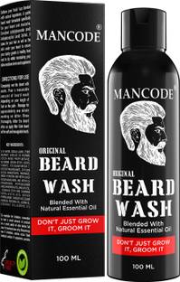 MANCODE Beard Wash Original For Men Blended with Natural Essential Oils,100ml
