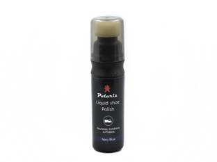 Polaris Premium Liquid Wax Shoe Polish (Navy Blue) Leather Shoe Liquid Polish
