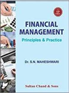 ELEMENTS OF FINANCIAL MANAGEMENT (B COM)..
