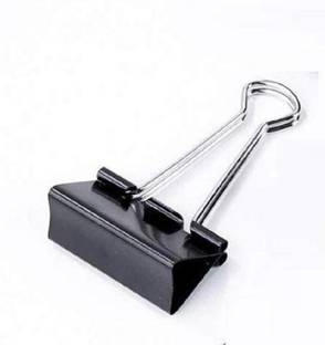 JSMSH Binder Clips Small (19 mm) Paper Holding Capacity Files Organized and Secure(Pack of-36) 19mm Metal Binder Clip
