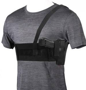 GunAlly Shoulder or Waistband Holster Universal Revolver,Pistol Cover Pistol/Gun Cover Free Size
