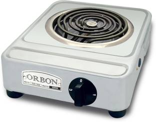 Orbon G Coil Stove 2000 Watts Silver Chrome ( With Free Shipping & Updated GST Rates ) Electric Cooking Heater