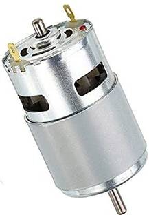 Diktmark RS-775 12 volt dc big metal high torque high rpm brushed motor for robotics rc car and diy kits pack of (1) Electronic Components Electronic Hobby Kit