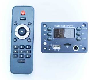 M V COLLECTION BLUETOOTH MODULE WITH BIG DISPLAY AND MICROPHONE CONNECTER WITH ECHO EFFECT ( TO BE CONNECTED WITH AMPLIFIER ) Electronic Components Electronic Hobby Kit