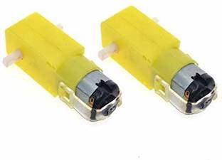 ERHIndia 2 PcsBO Motor Dual Shaft Smart Gear Motor Power Supply Electronic Hobby Kit