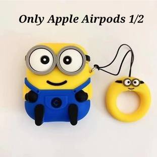 ACX Silicone Press and Release Headphone Case For Apple Airpods 1st Generation, Apple Airpods 2nd Generation