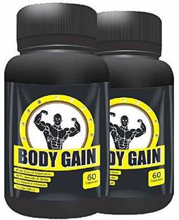 BodyGain Weight Mass gainer Capsule, weight increase supplement weight badhane tablet Weight Gainers/Mass Gainers