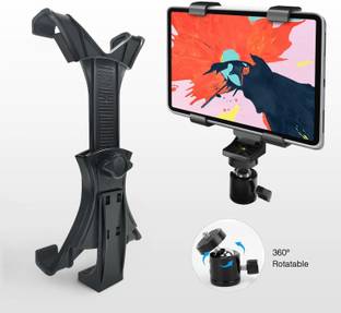 Viraan Ball Head 1/4" Screw 360 Degree WITH Tablet Tripod Mount Holder ( TABLET HOLDER | BALL HEAD ) ( COMBO PACK OF 2 ) Tripod Ball Head