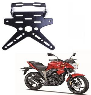 RWT Tail Tidy Number Plate Holder/License Plate Holder Bracket For Suzuki Gixxer Bike Number Plate