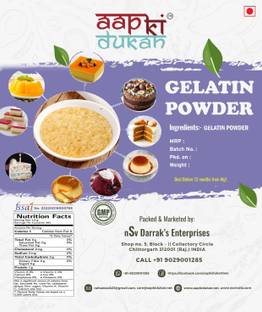 Aapkidukan Unflavoured Gelatin Powder