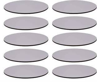 noble foods MDF Round White Cake Board/Cake Base 10 Inch (Pack Of 10) Wooden Cake Server