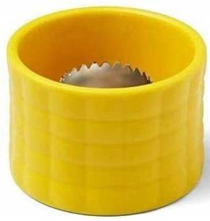 AlexVyan by Alexvyan 1 Pcs Corn Stripper Manual Portable Mini Circular Shaver Threshing Cutter Stripping Kernels Remover with Stainless Steel Blades Corn Chopper