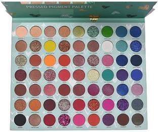teayason Icon Edtion 63 Color Matte, Shimmery & Glittery Highly Pigmented Pressed Powder Hated with Love Beauty EyeShadow Eye Shadow Palette Blue 70 g