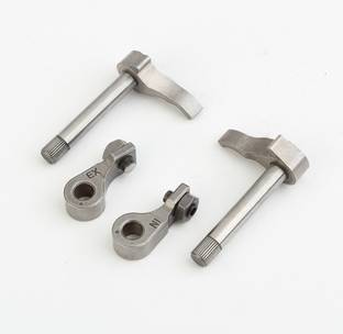Dgk Intake Exhaust Valve Lifter Rocker Arm Set for Honda GX35 4 Stroke Engine HHT35S GX 35 Trimmer Brush Cutter Lawn Mower Engine Motor Part(Rocker Sets GX35 4piece) Manual Self Propelled Lawn Mower