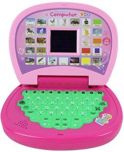 MeToy Learning Laptop Toys for Kids, Educational Learning Computer Toys for Kids with LED Display and Music, Kids Laptop Toy, Kids Laptop for Girls & Boys