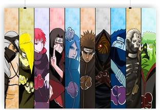 All Akatsuki Members Paper Print