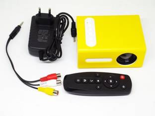 VOLTAC NEW Portable Mini Home Theater LED, Remote Controller, Support HDMI, AV, SD, USB (1000 lm) Portable Projector