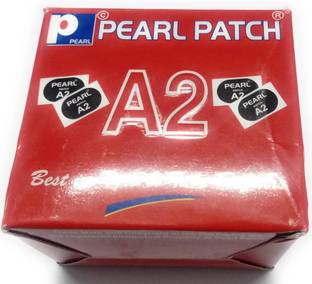 SEAHORSE POLYMERS Tube Puncture Repair Patches 50 Pcs Rubber Patches Repair Kit Without Any Glue Tubeless Tyre Puncture Repair Kit