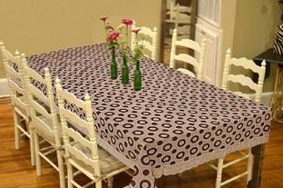 MONKDECOR Printed 4 Seater Table Cover