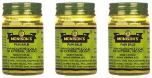 Monisons Pain Relief 45gm (pack of 3) Balm