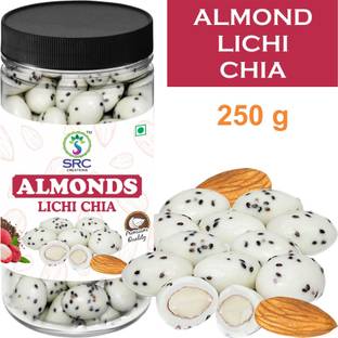 SRC Creations Almond Lichi Chia Chocolate Caramels
