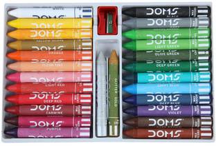 DOMS Jumbo Wax Crayon 24 Shades