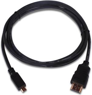 Darahs HDMI Cable 1.4 m 4K Micro HDMI to HDMI Cable Adapter Compatible with GoPro Hero 8/7/6/5