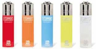clipper cp12 Cigarette Gas Lighter Refillable pack of 5 pc Plastic Gas Lighter
