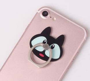 befunky Universal Mobile Ring Holder, 360° Rotation/3D Ring Finger Grip for HTC (Red Lip Cat R348) Mobile Holder