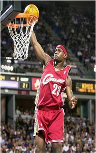 LeBron James Wall Poster For Room With Gloss Lamination D3 Paper Print