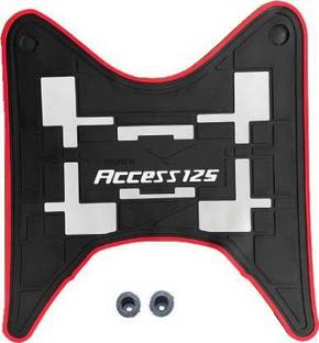 MK Mankrit Access 125 Multi-Color Full Fit Rubber Premium Quality two wheeler Scooty Foot Mat Suzuki Access 125 Two Wheeler Mat Suzuki Access 125 Two Wheeler Mat