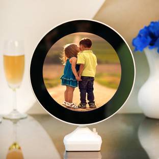 ArTkrisH Magic Mirror Photo Frame Decorative LED Photo frame Home Decoration and Gift Items Album