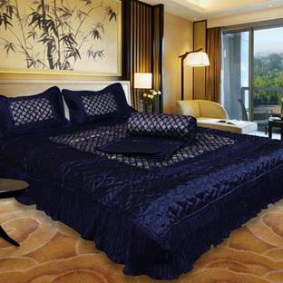 SOLAXO Satin King Sized Bedding Set