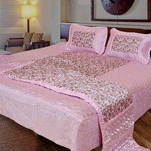 SOLAXO Satin King Sized Bedding Set