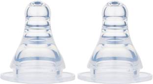 Pigeon PERISTALTIC NIPPLE S- 2 PCS Slow Flow Nipple