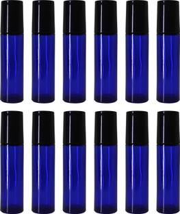 nsb herbals Empty Blue Glass Roll On 10 ml Bottle