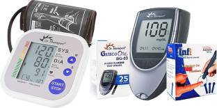 Dr. Morepen Healthcare Combo Of Dr Morepen Bp02 , Glucometer , 25 Strips And Infi Lancets Pack Only Bp02 Bp Monitor