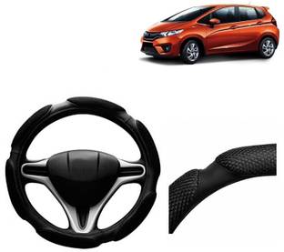 VOCADO Hand Stiched Steering Cover For Honda Jazz